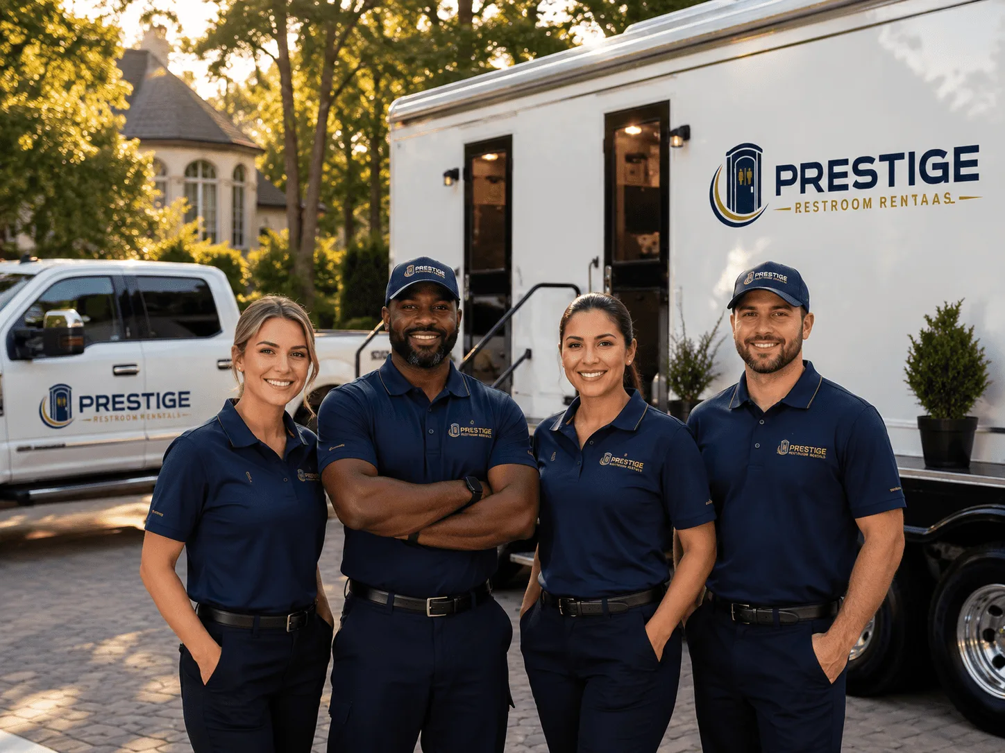 Trusted Luxury Portable Restrooms company in Borger, TX